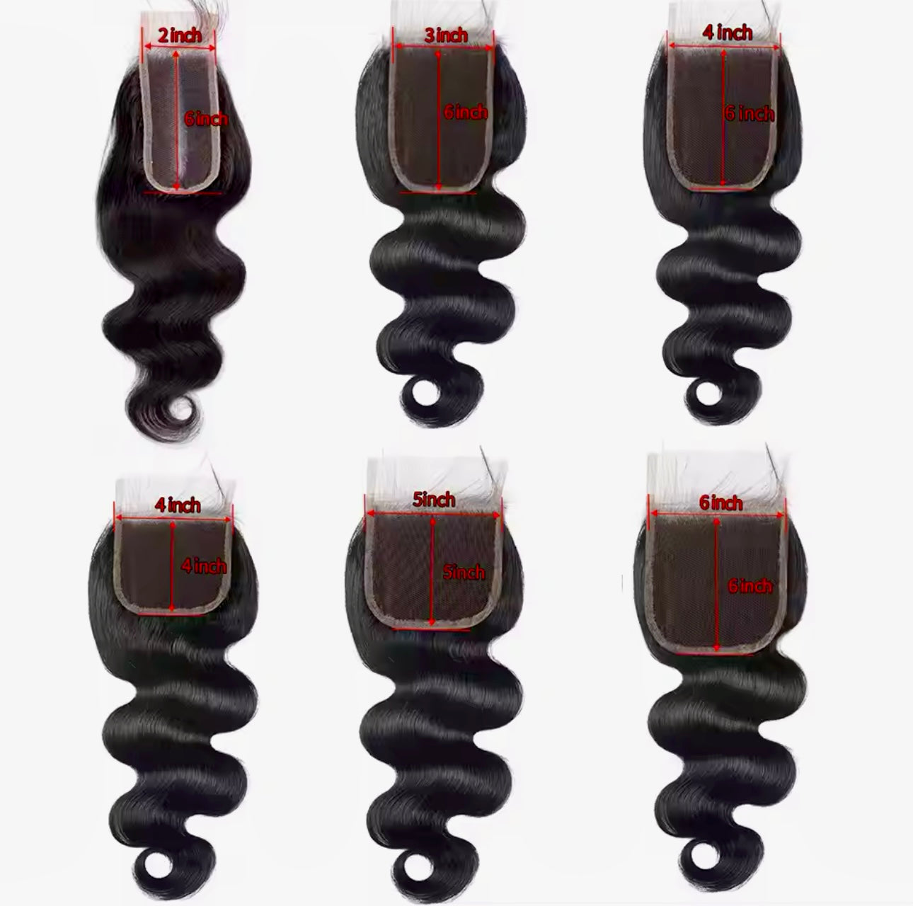 LACE FRONTALS & CLOSURES